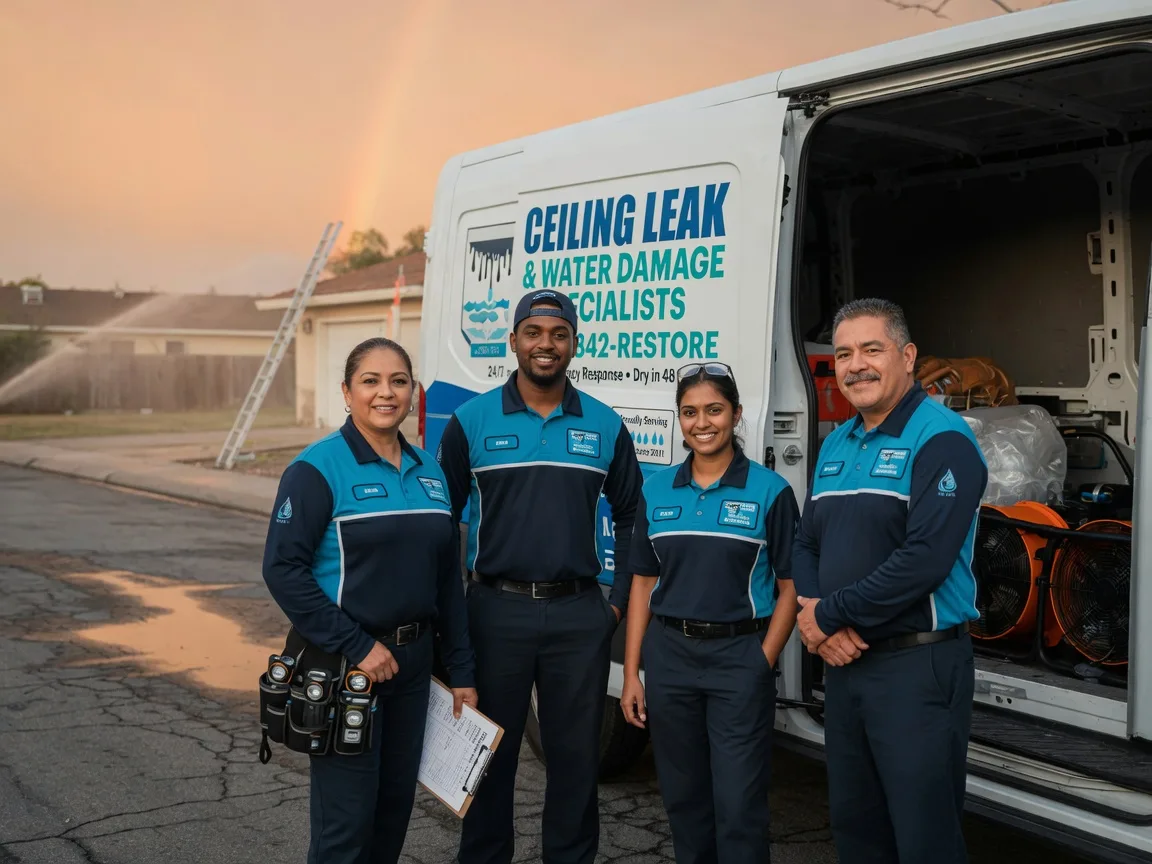 Ceiling Leak Cleanup company in Shasta Lake, CA
