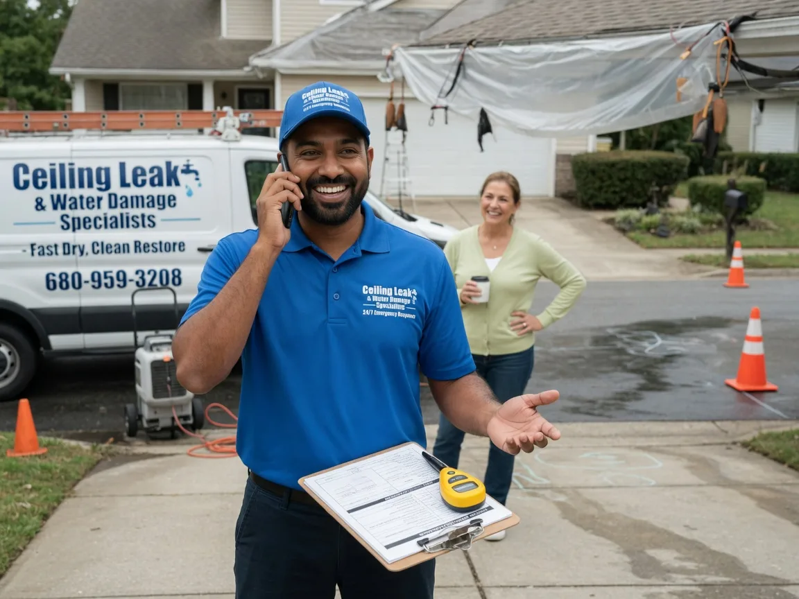 Ceiling Leak Cleanup Shasta Lake, CA FAQs